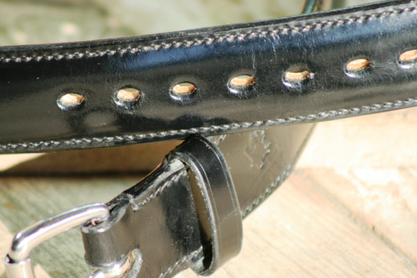 Lined and Raised Dress Belt - Full-grain Cowhide Men's Belt - Sedgwick English Bridle