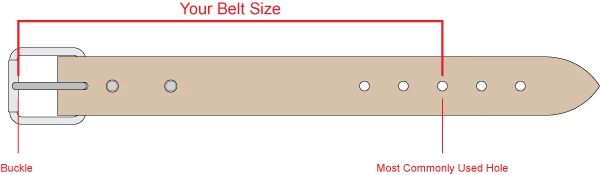 Gun Belt - Lined